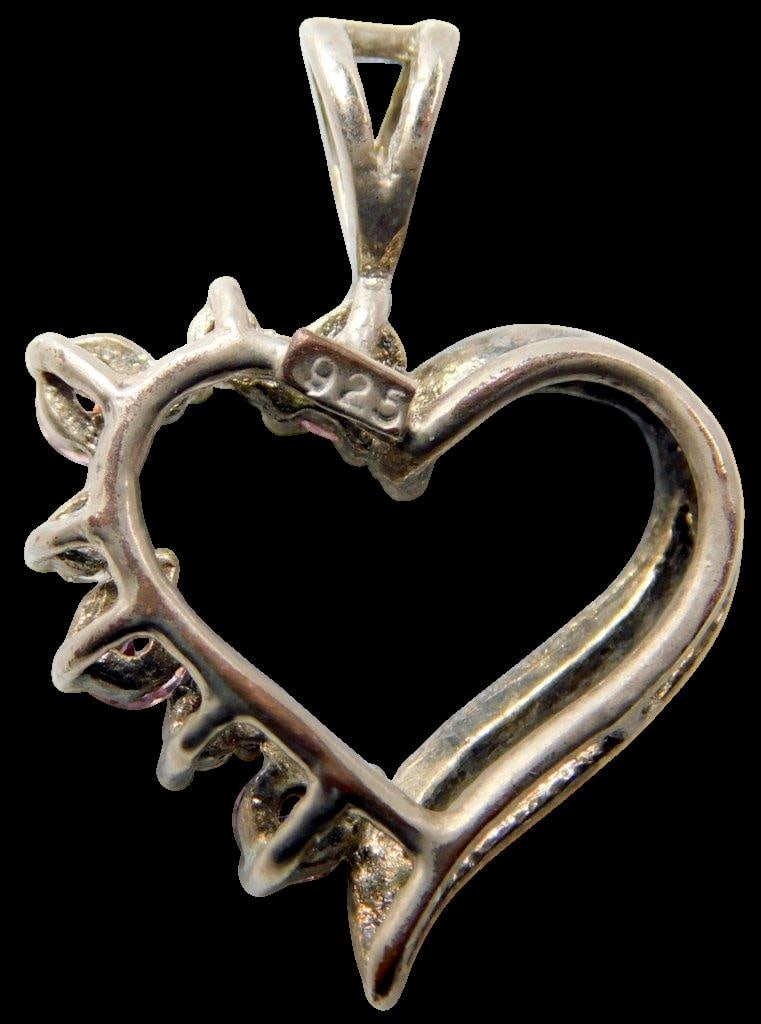 Grouping of Various Sterling Silver Jewelry Pieces, (5) - 7