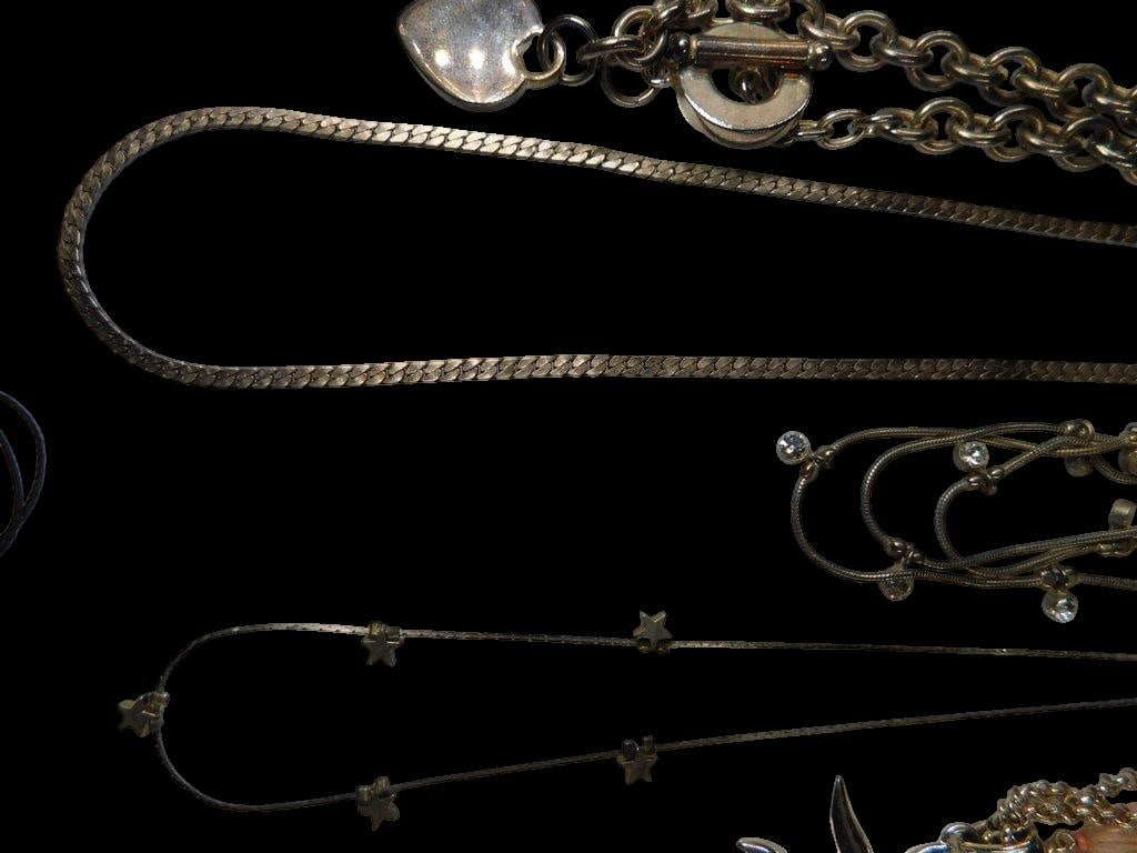 Necklaces Including Stone Pendant and Starfish Charm - 6
