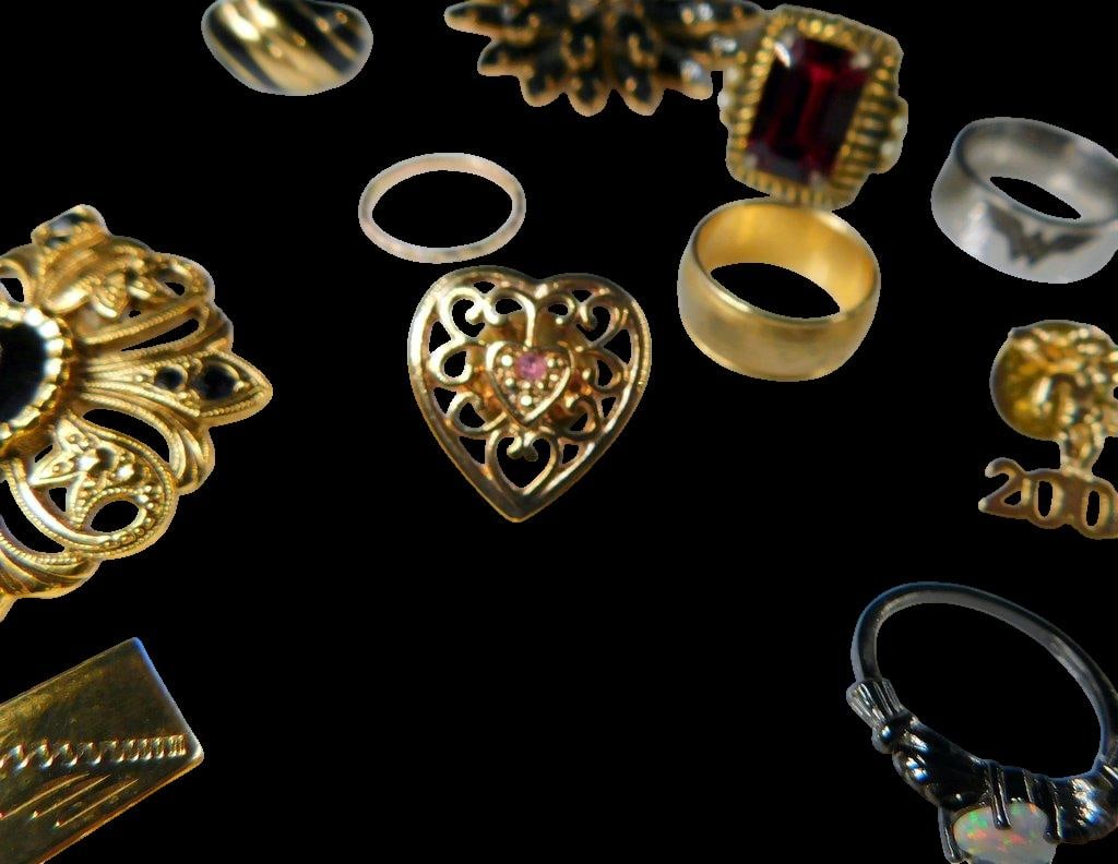 Jewelry, Including Rings, Brooches, Clips, and Miscellaneous Pieces - 11