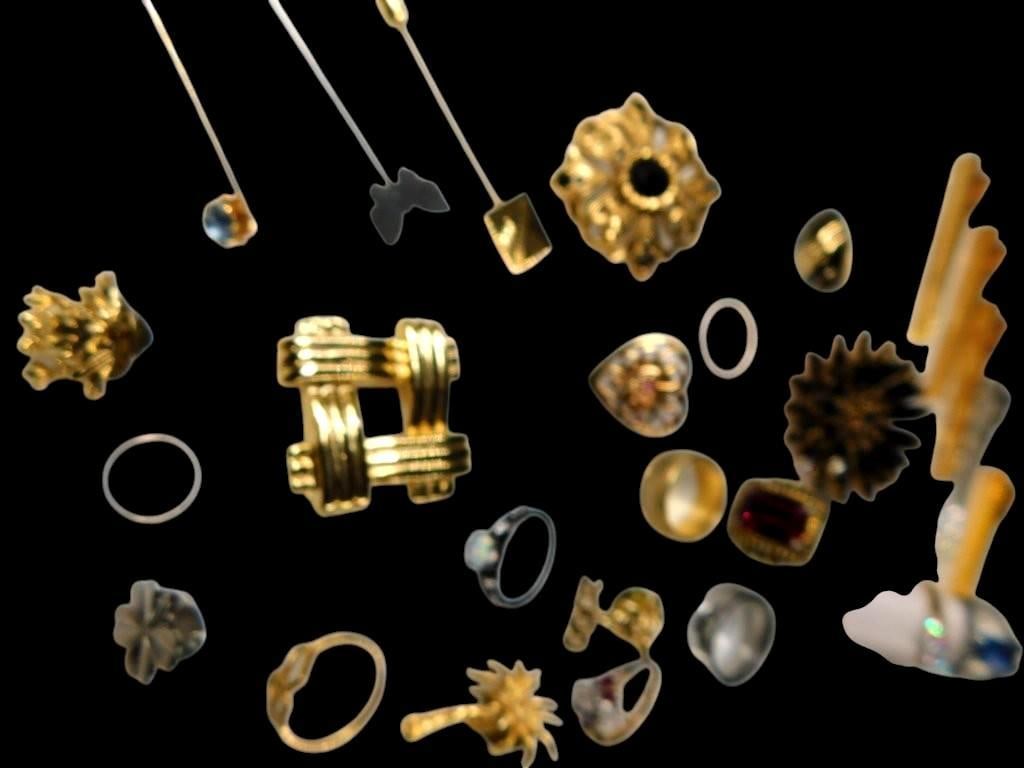 Jewelry, Including Rings, Brooches, Clips, and Miscellaneous Pieces - 2