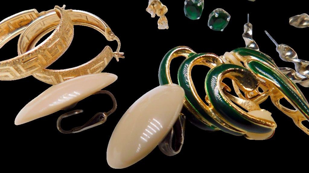 Costume and Fashion Earrings in Various Styles and Materials - 5