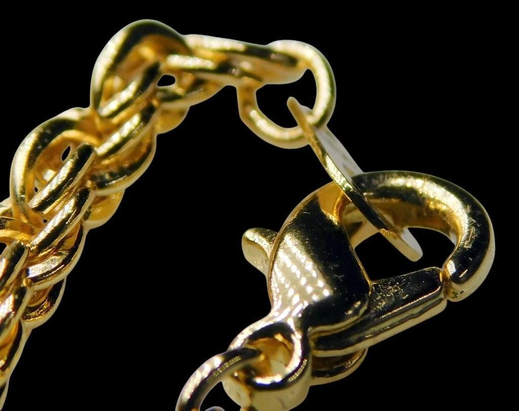 Gold-Tone Necklaces Including Star of David Pendant and Chain - 5