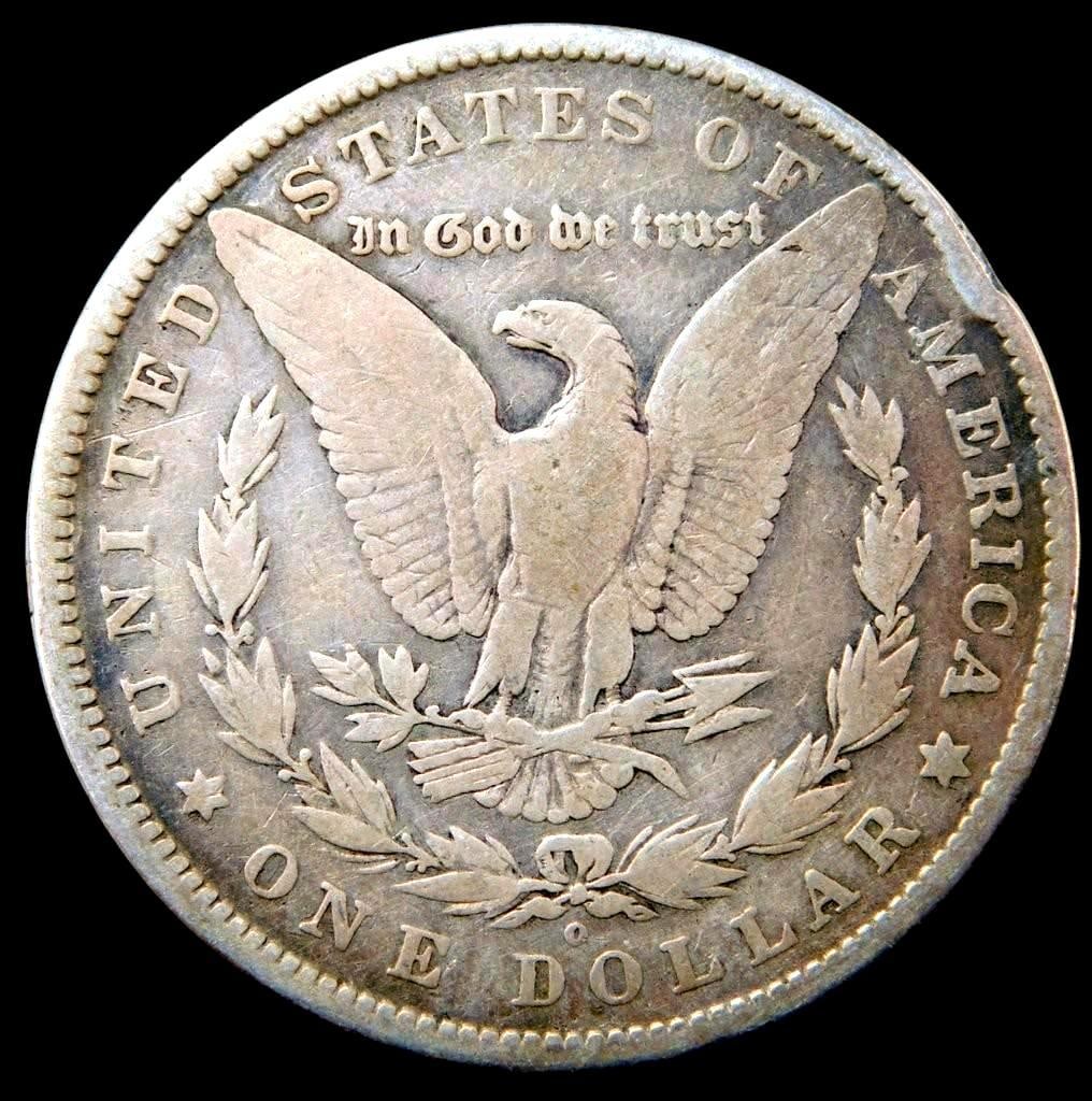 1880-O Morgan Silver Dollar Coin - 2