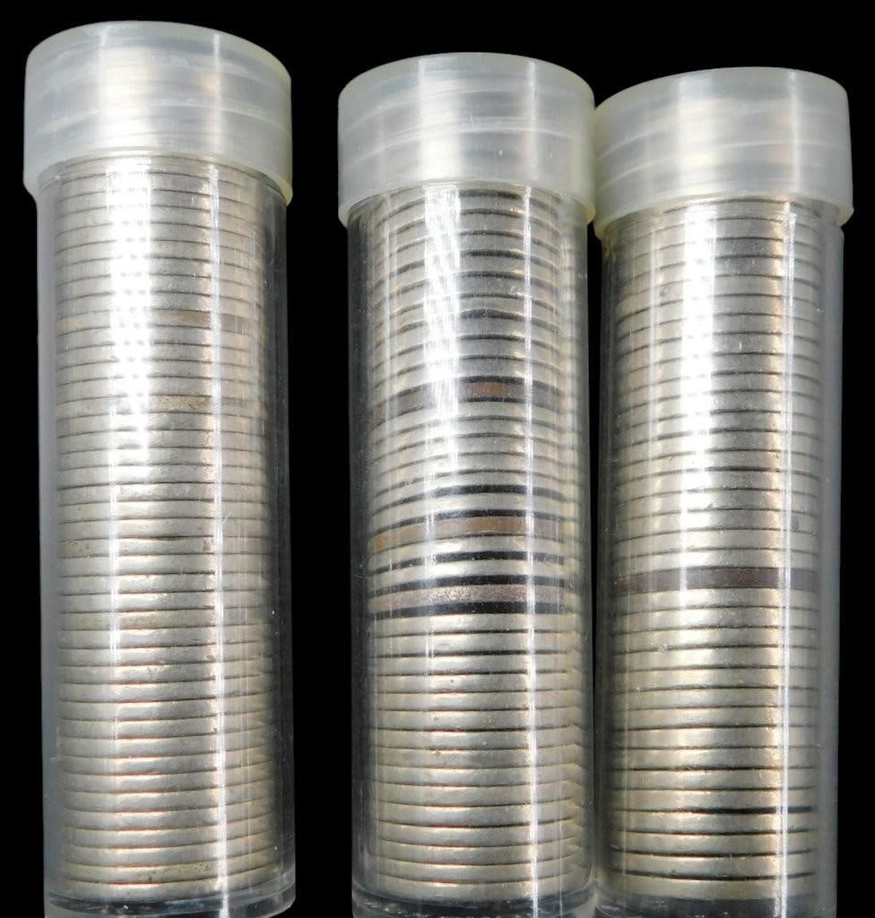 Three Rolls of Unsearched Jefferson Nickels - 4