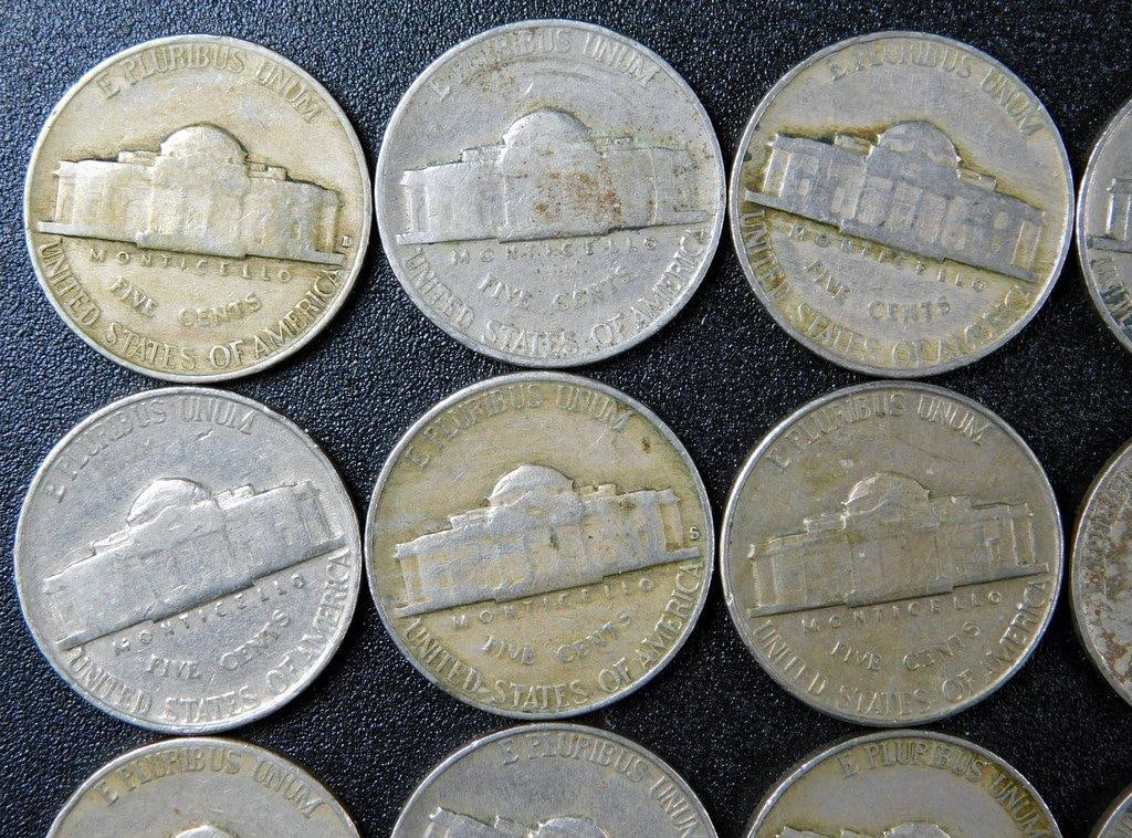 13 Jefferson Nickels, Mixed Dates and Conditions - 6