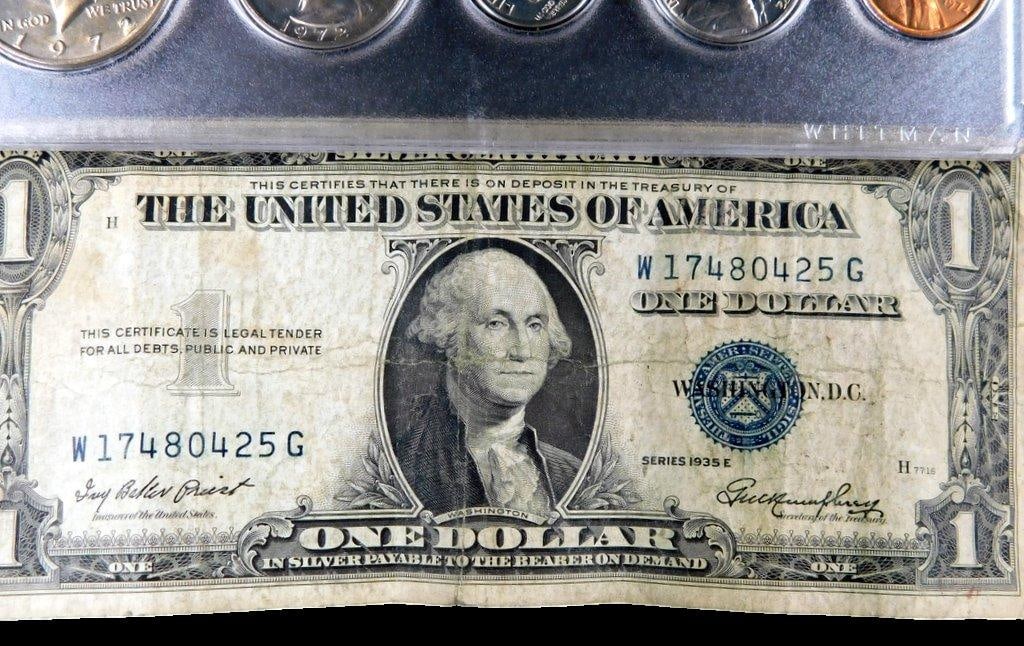 U.S. Currency and Coins, Including 1935 and 1995 Notes - 5
