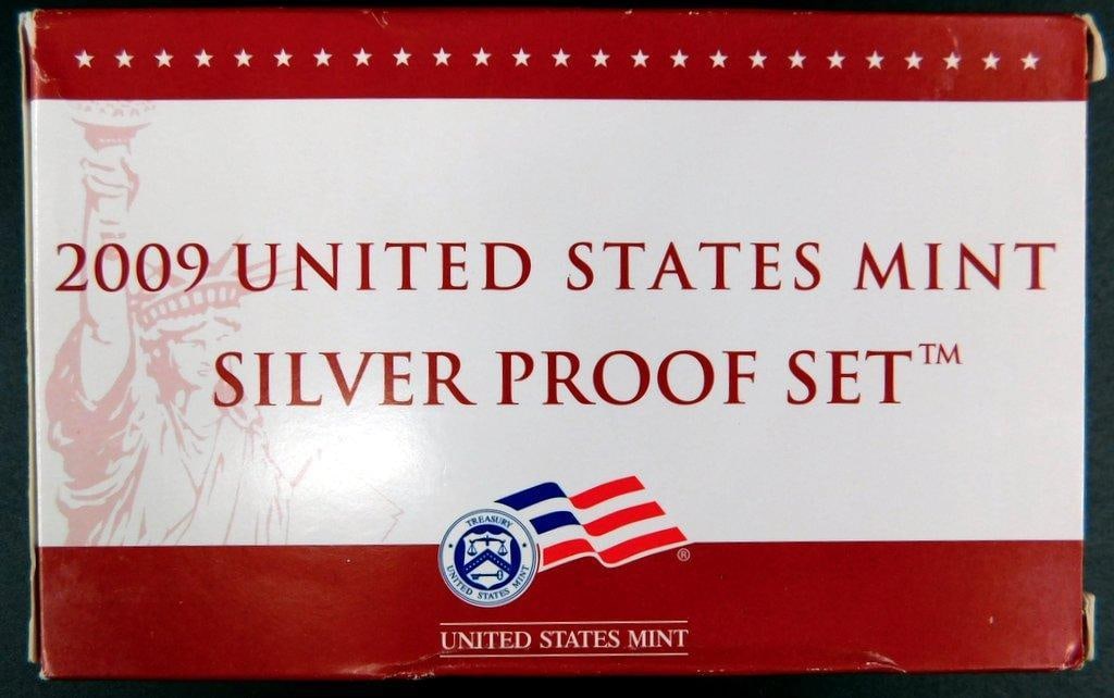 2009 United States Mint Silver Proof Sets, (2 Sets) - 2