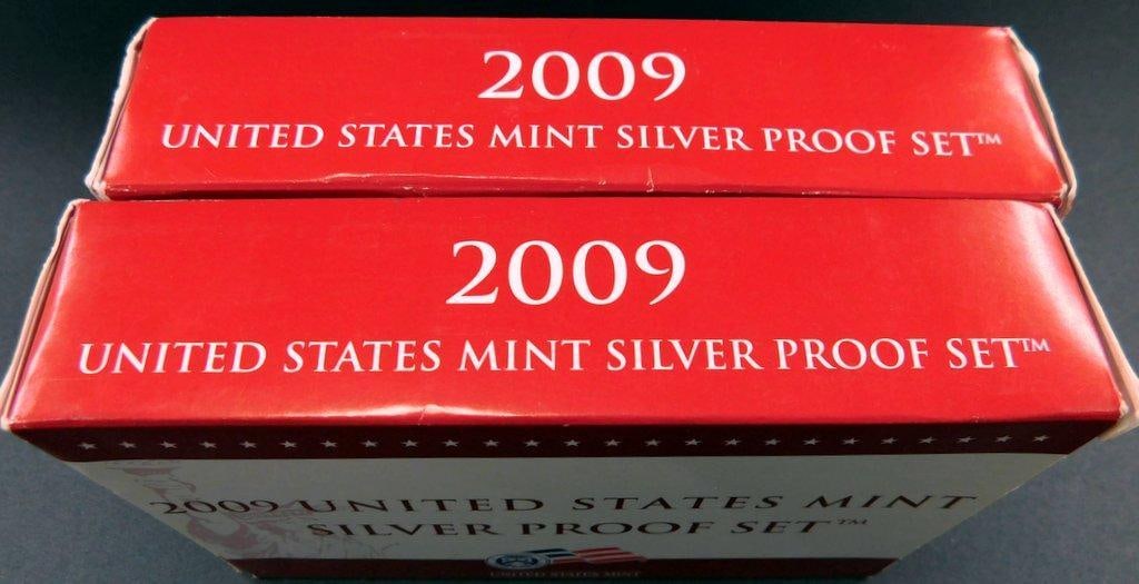 2009 United States Mint Silver Proof Sets, (2 Sets) - 6