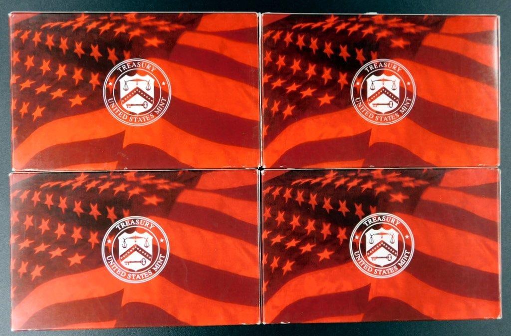 2005 and 2006 United States Mint Silver Proof Sets, (4) - 5