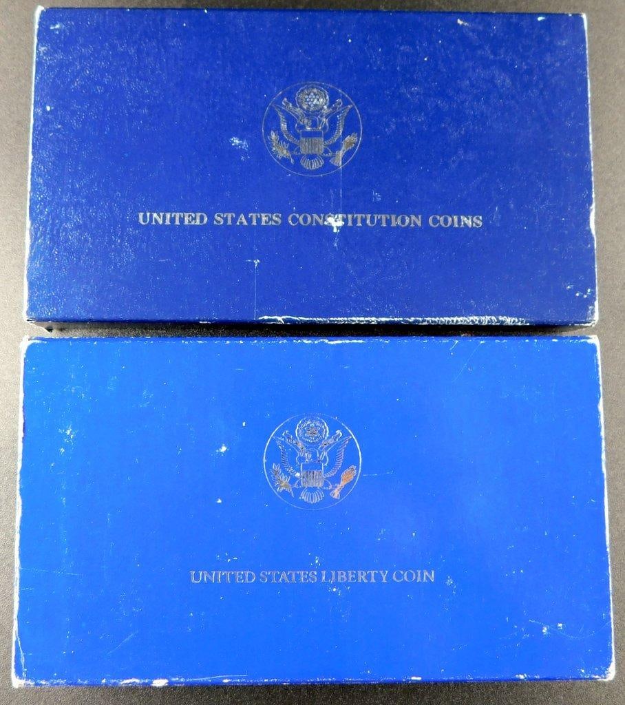 United States Constitution and Liberty Coin Sets in Original Packaging, (2) - 2