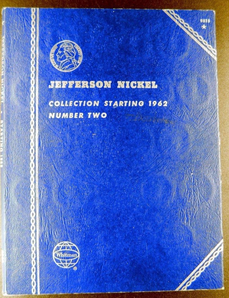 Two Whitman Coin Albums - Lincoln Cent (1909-1940) and Jefferson Nickel (Starting 1962) - 7