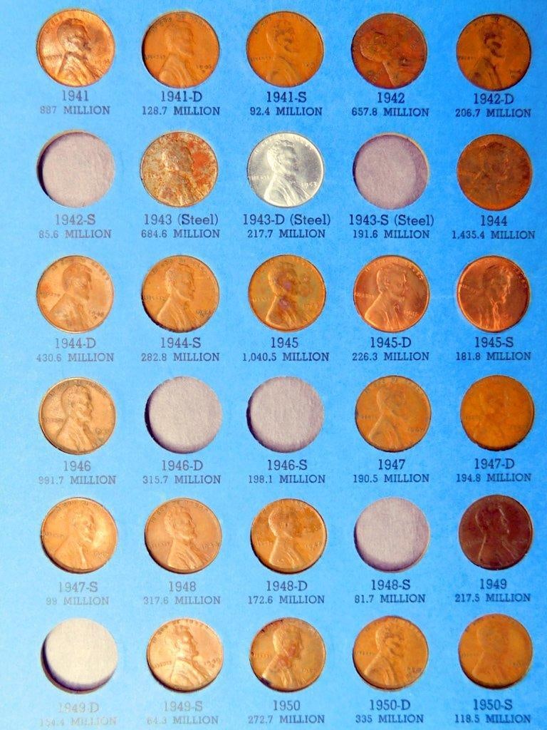 Lincoln Cent Collection Starting 1941, Volumes Two (2) by Whitman - 10