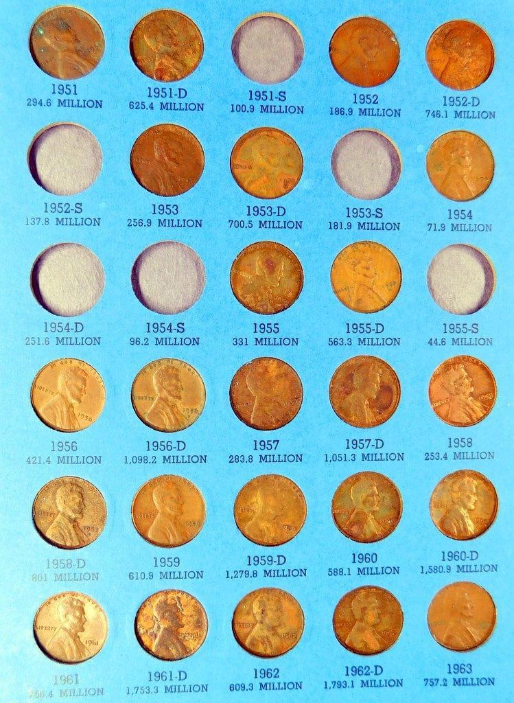 Lincoln Cent Collection Starting 1941, Volumes Two (2) by Whitman - 11