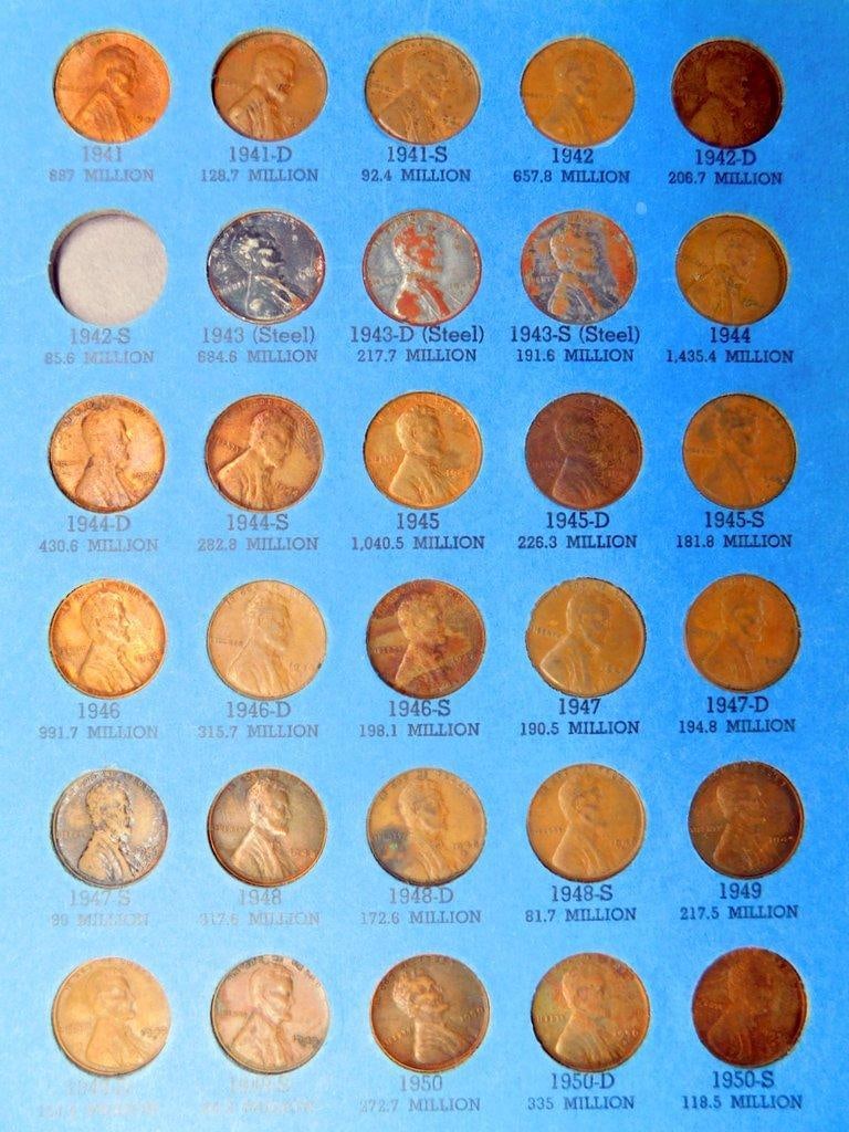 Lincoln Cent Collection Starting 1941, Volumes Two (2) by Whitman - 4