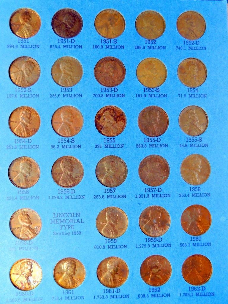 Lincoln Cent Collection Starting 1941, Volumes Two (2) by Whitman - 5