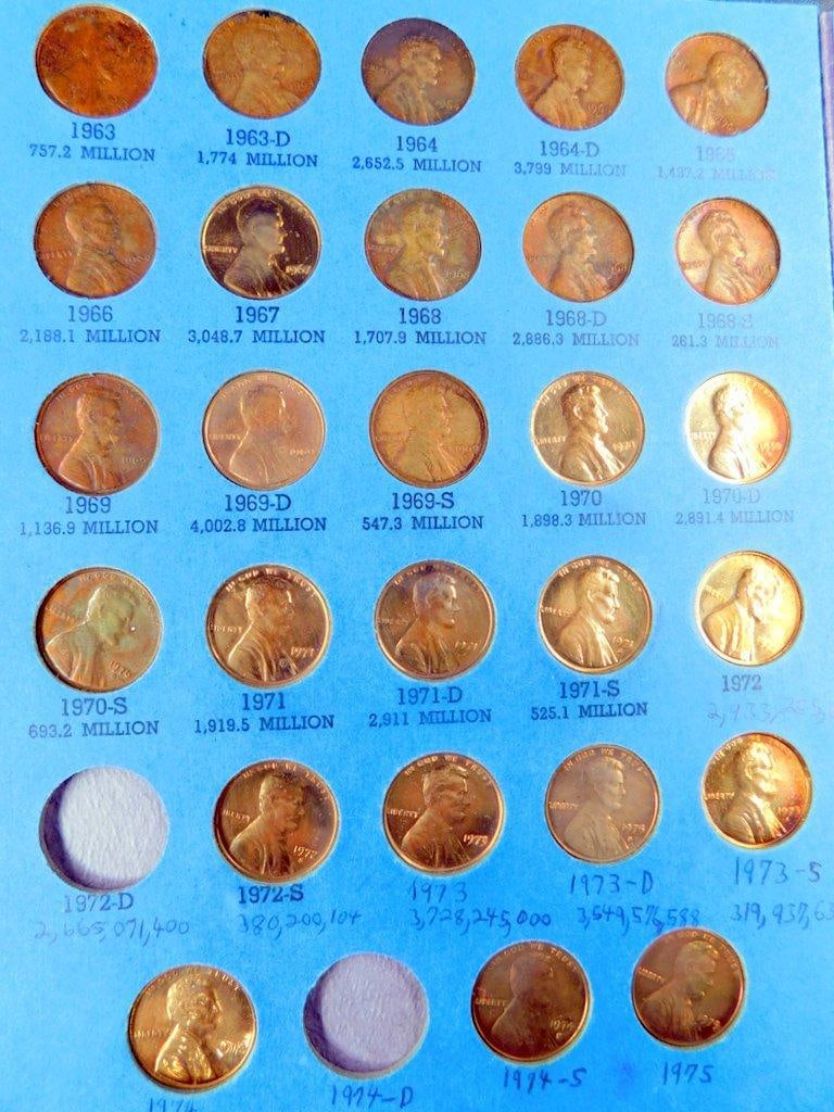 Lincoln Cent Collection Starting 1941, Volumes Two (2) by Whitman - 6
