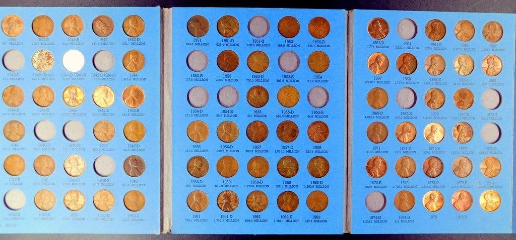 Lincoln Cent Collection Starting 1941, Volumes Two (2) by Whitman - 9