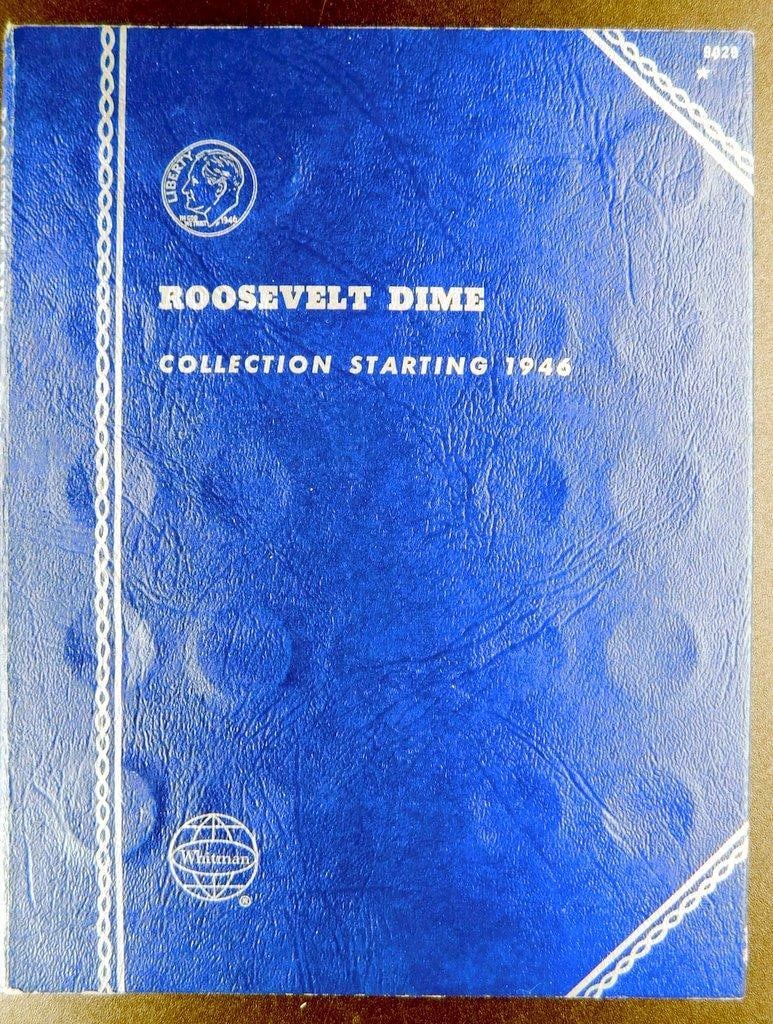 Jefferson Nickel (1938-1961) and Roosevelt Dime Albums Starting 1946, (2) - 8