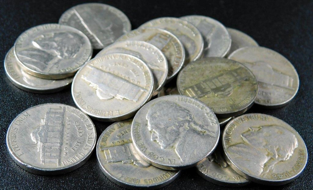 U.S. Coins Including Lincoln Wheat Cents and Jefferson Nickels, Unsearched - 6