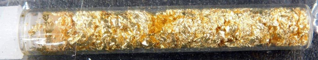 Elvis Presley Coin Set, 1933 Saint-Gaudens Gold Double Eagle Replica and Vial of Gold Leaf Flakes - 10