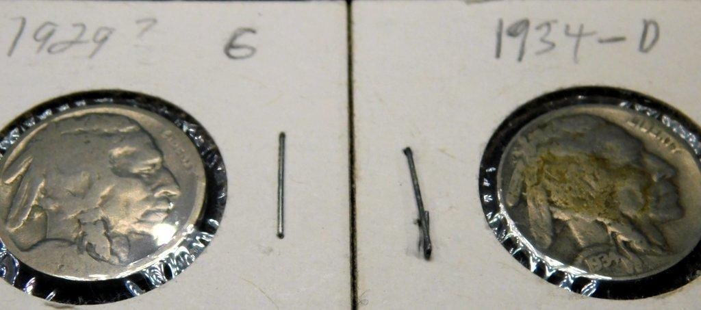Buffalo Nickels, Various Dates and Conditions, (14) - 10