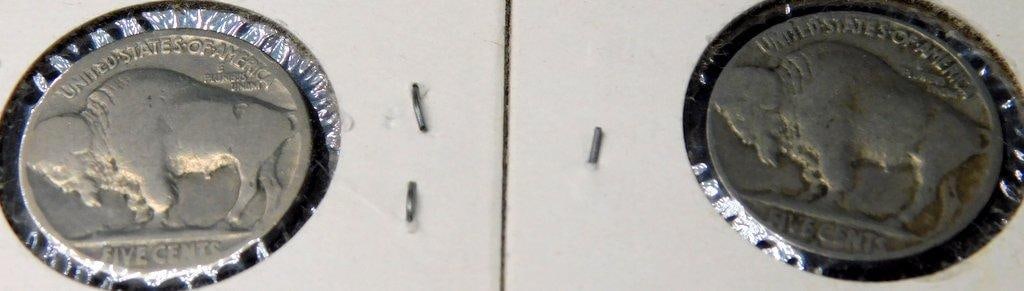 Buffalo Nickels, Various Dates and Conditions, (14) - 13