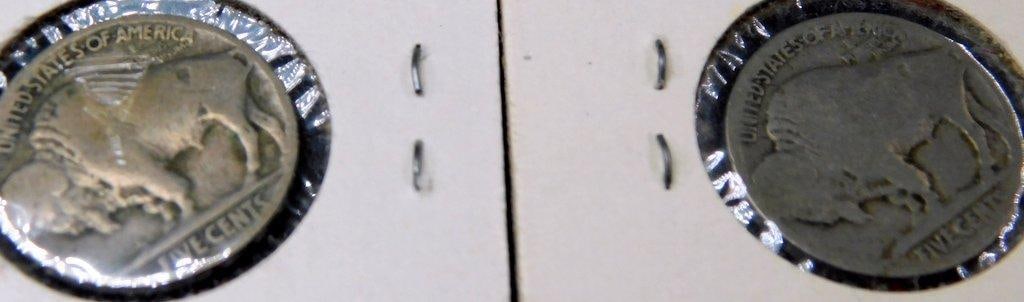 Buffalo Nickels, Various Dates and Conditions, (14) - 17