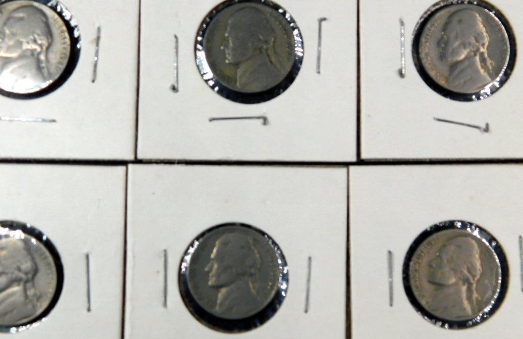 Groupinhg of Buffalo and Jefferson Nickels in Coin Holders, (33) - 14