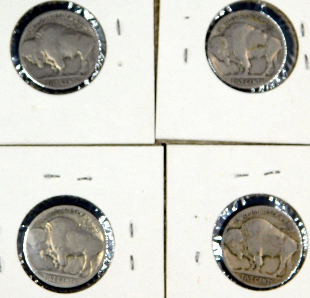 Groupinhg of Buffalo and Jefferson Nickels in Coin Holders, (33) - 7