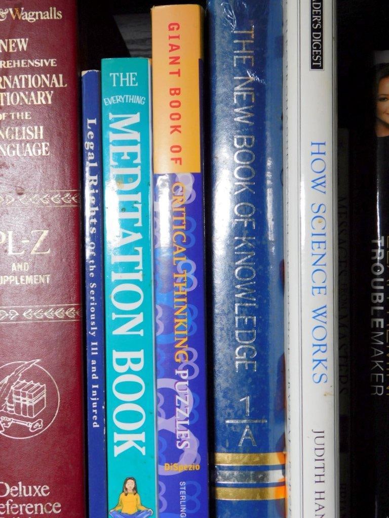 Books Including Dictionaries, Art, and Knowledge Titles - 10