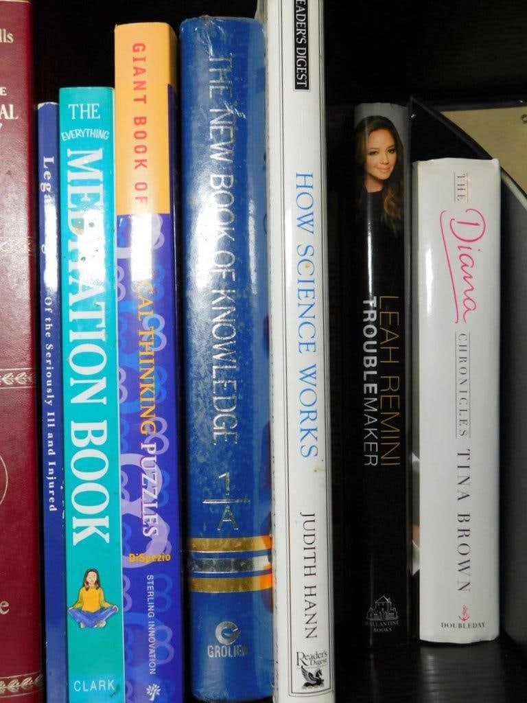 Books Including Dictionaries, Art, and Knowledge Titles - 4