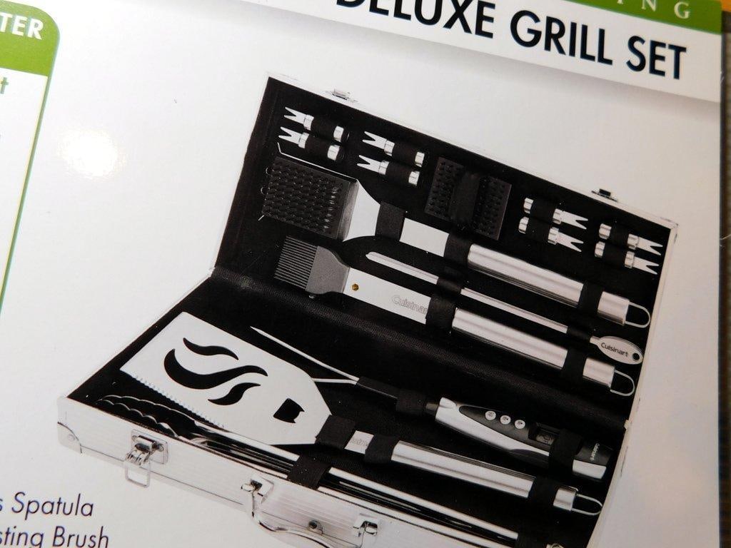 Kitchen Items Including ThermoPro, Cuisinart, Oster, and Cutlery - 11