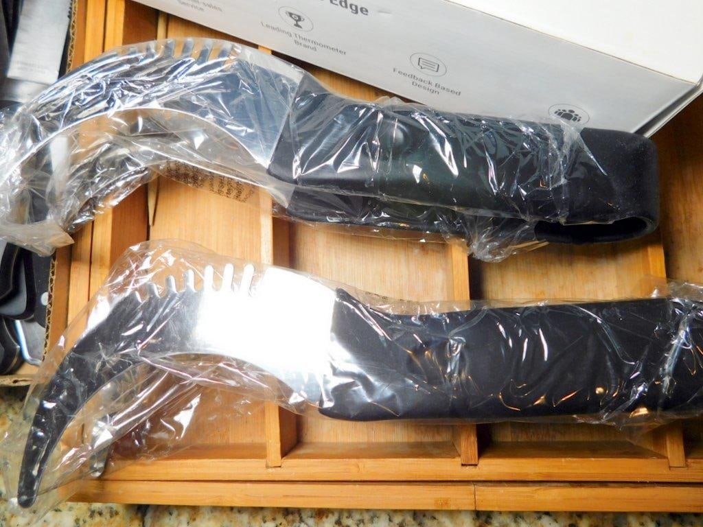 Kitchen Items Including ThermoPro, Cuisinart, Oster, and Cutlery - 6