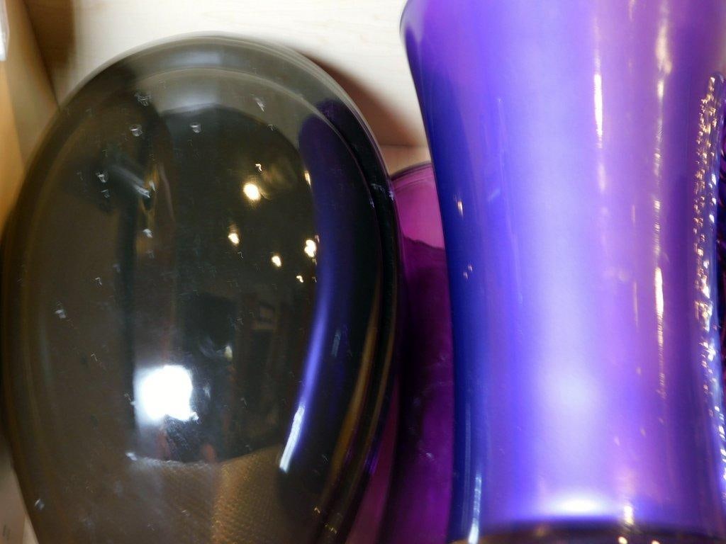 Grouping of Glass Vases and Cooking Books - 4