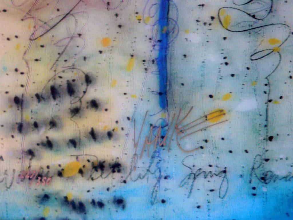 Tim Yanke, 'Blue Revival' Limited Edition Caldograph, Framed and Signed - 5