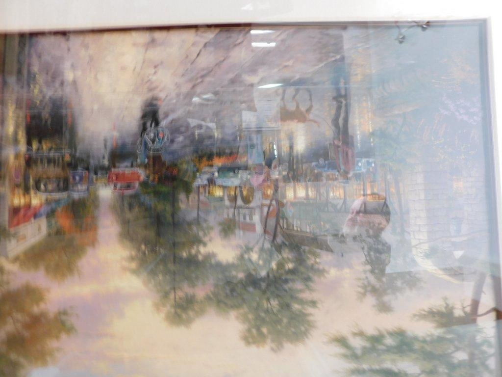 Thomas Kinkade 'Carmel, Sunset on Ocean Ave' Framed Artwork - 3