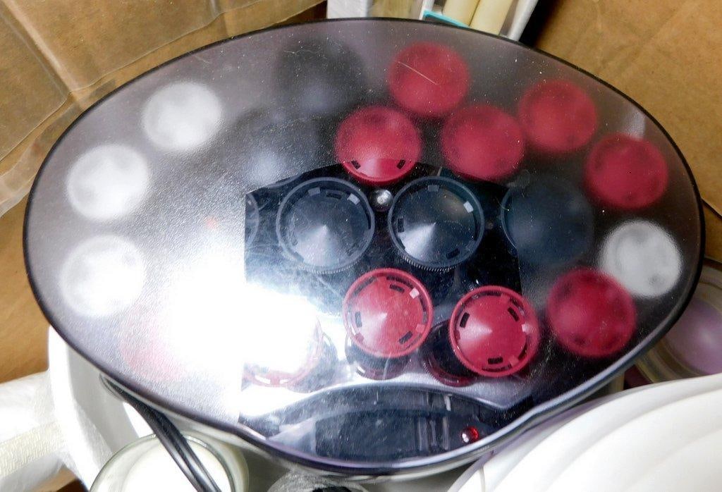 Household Items Including Mixing Bowls, Dumbbells, and Candles - 3