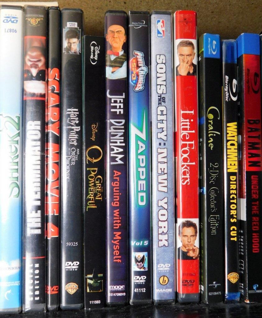 DVDs and Blu-rays Featuring Various Titles - 6