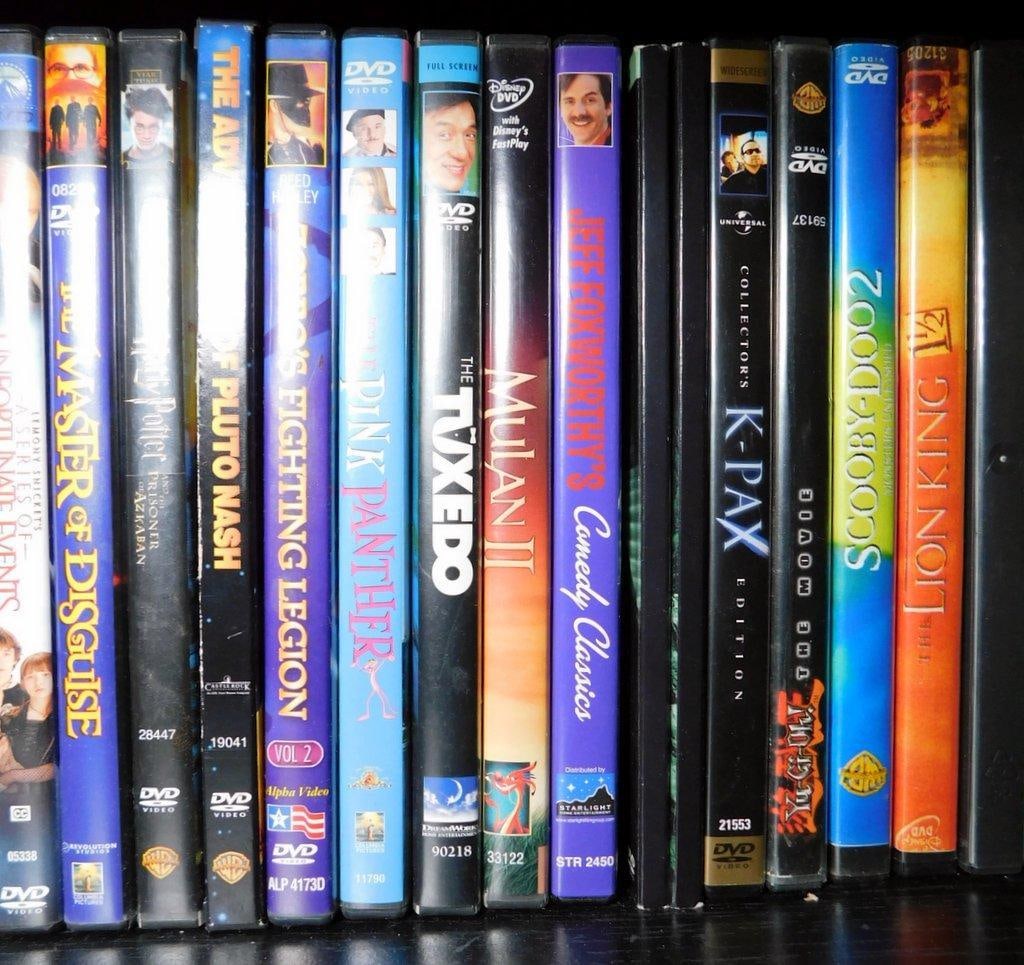 DVDs, Including Comedy, Animation, and Adventure Genres - 3