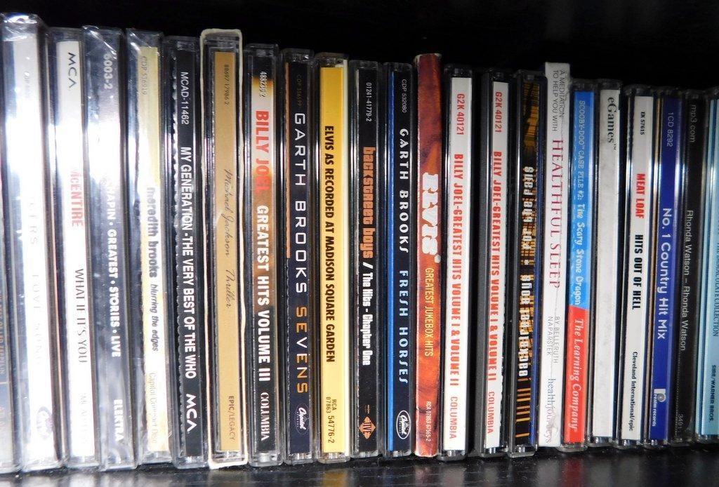 Grouping of Music CDs w/ Varied Artists and Genres - 5