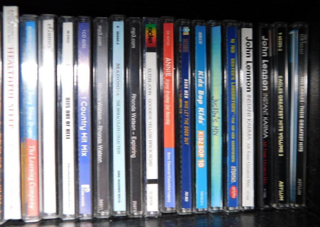 Grouping of Music CDs w/ Varied Artists and Genres - 6