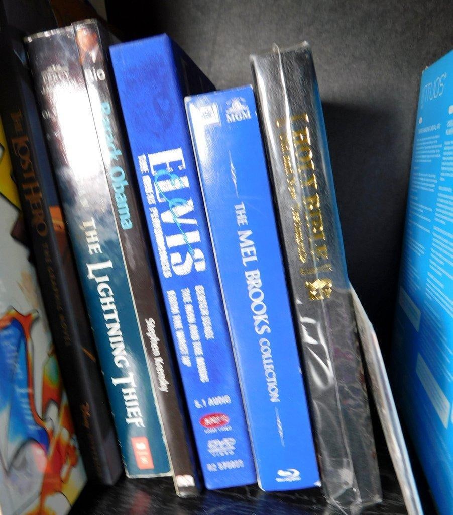 DVDs, Books, and Blu-rays Featuring Disney, Literature, and Music - 8