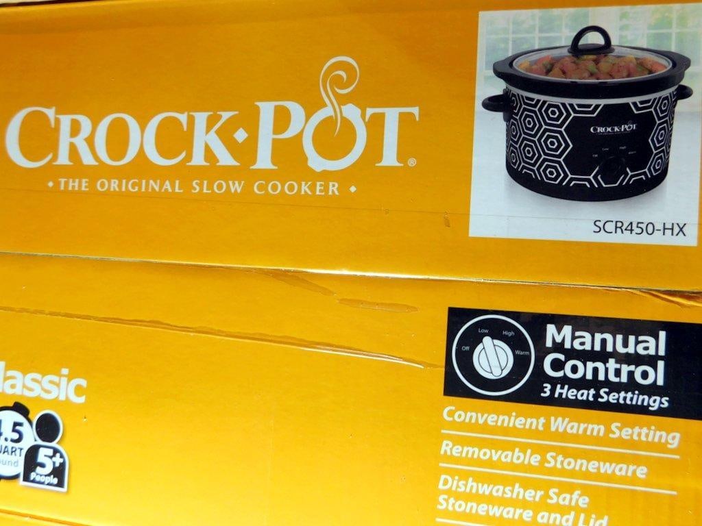 New Crock-Pot SCR450-HX 4.5 Quart Classic Slow Cooker, Set of 2 - 2