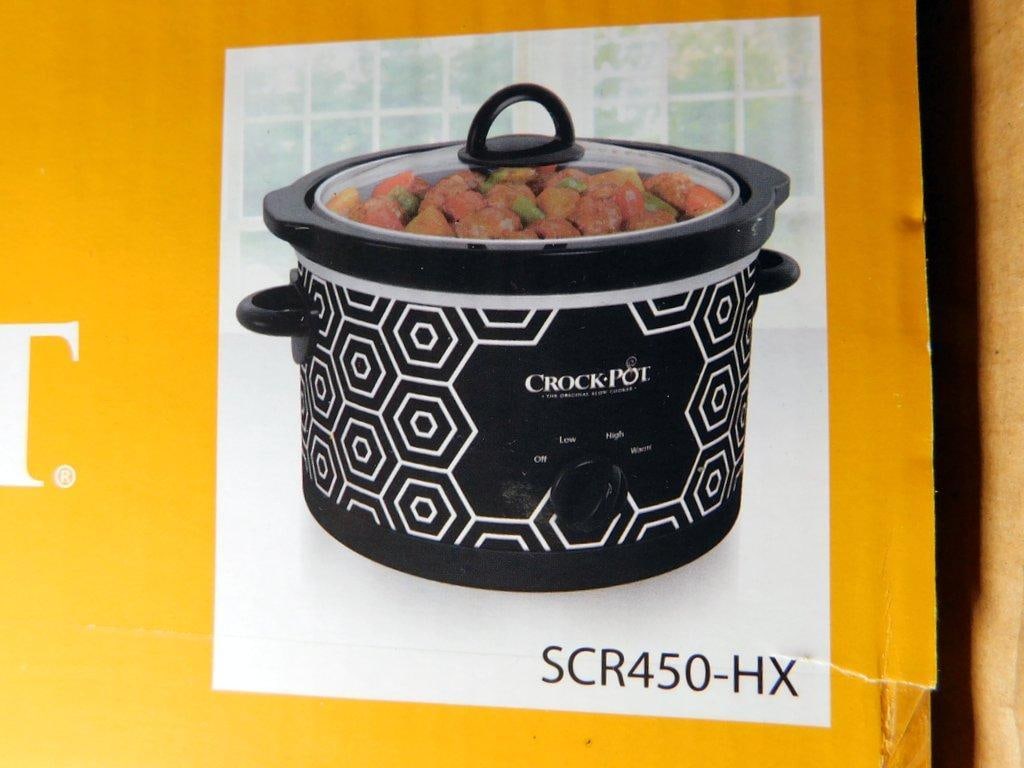 New Crock-Pot SCR450-HX 4.5 Quart Classic Slow Cooker, Set of 2 - 6