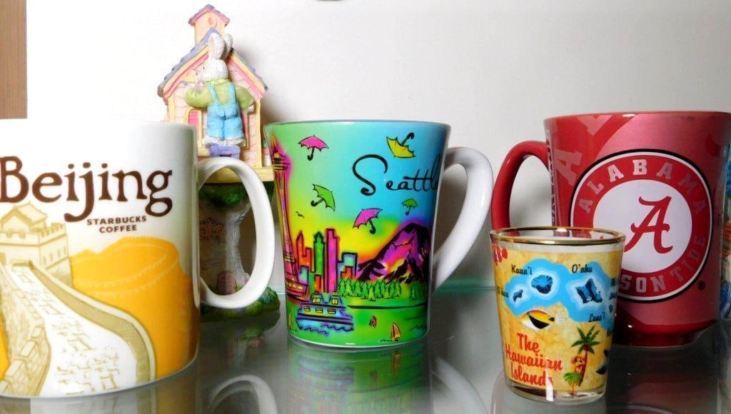 Souvenir Mugs From Various Locations Around the World - 2