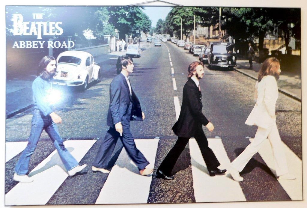 The Beatles 'Abbey Road' Album Cover Poster Artwork (1 of 4)