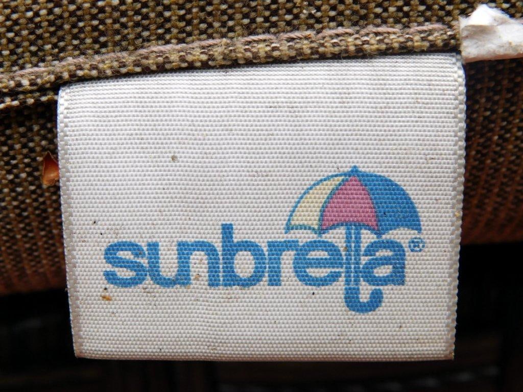 Outdoor Swing w/ Wicker Frame and Sunbrella Cushion - 6