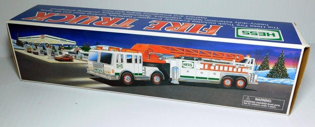 Hess Toy Trucks and Helicopter - Fire Truck, Helicopter, and Toy Truck - 3