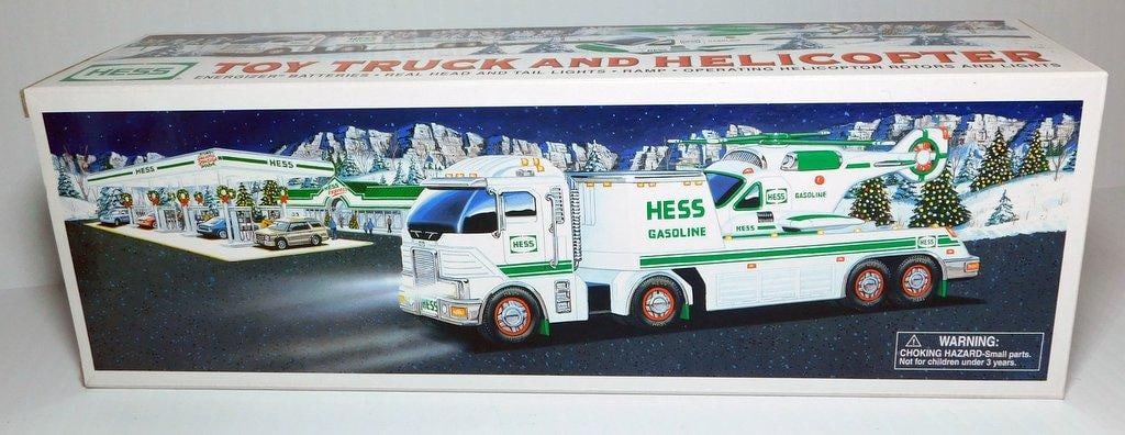 Hess Toy Trucks and Helicopter - Fire Truck, Helicopter, and Toy Truck - 5