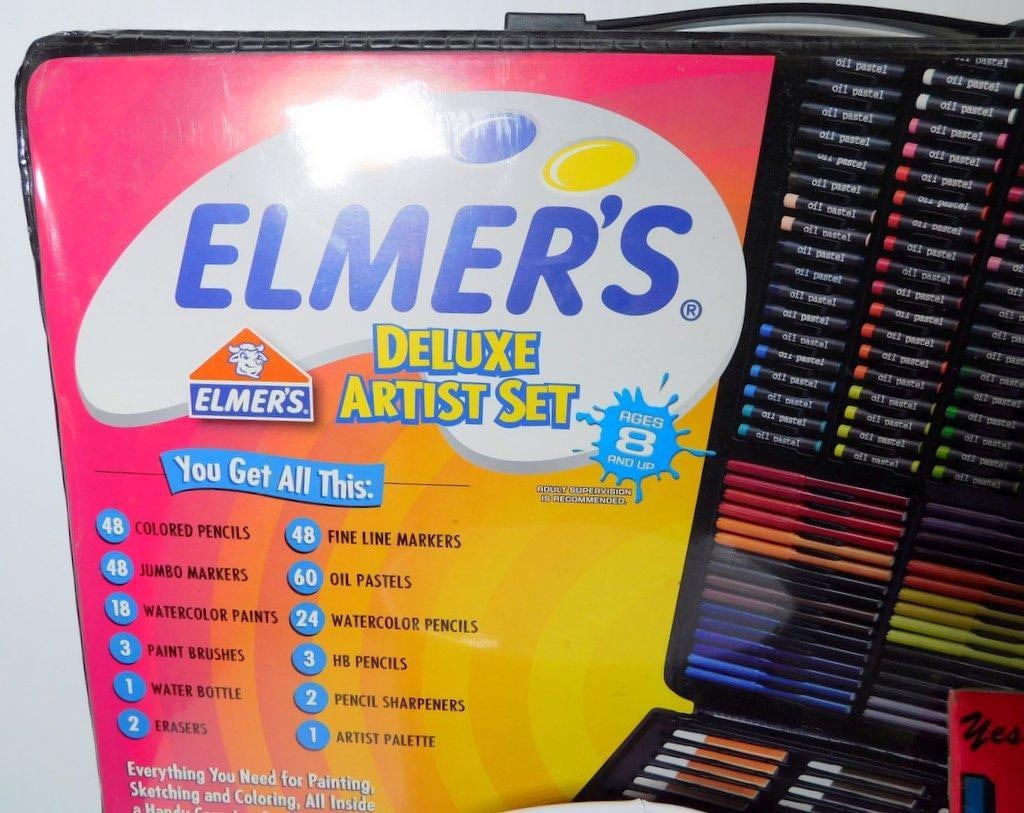 Art And Stationery Supplies With Elmer's Deluxe Artist Set - 2